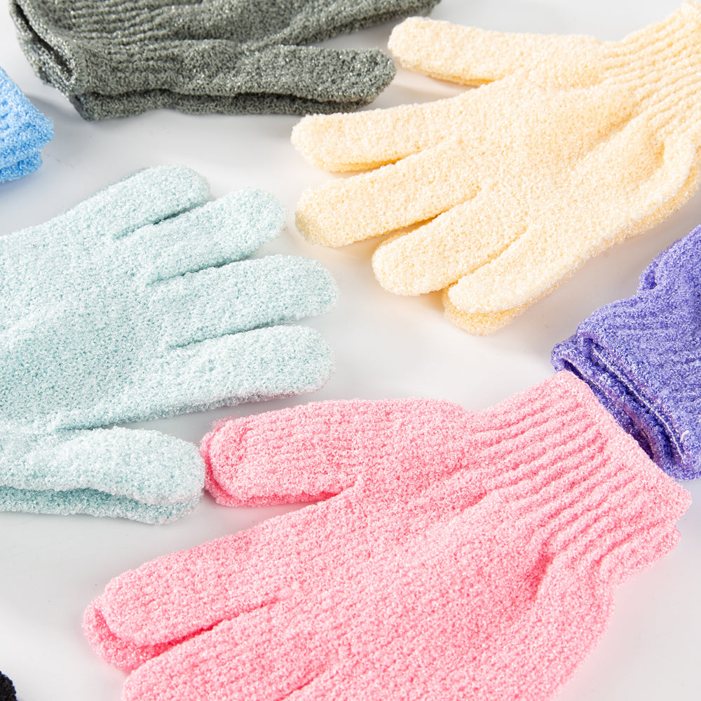 Exfoliating Dual Texture Bath Gloves | Elitegate