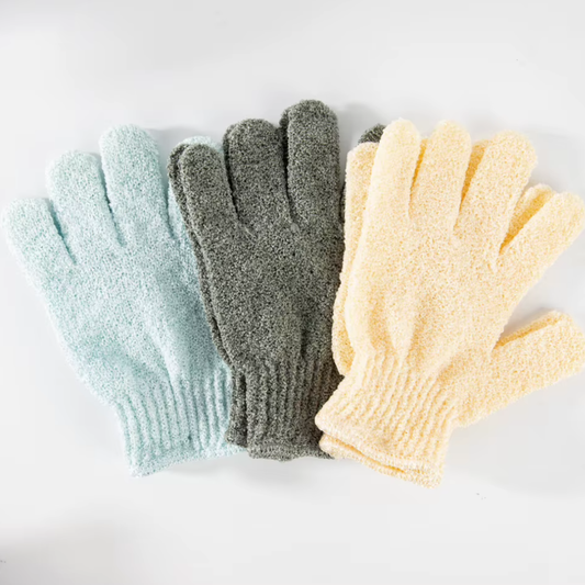 Exfoliating Dual Texture Bath Gloves | Elitegate