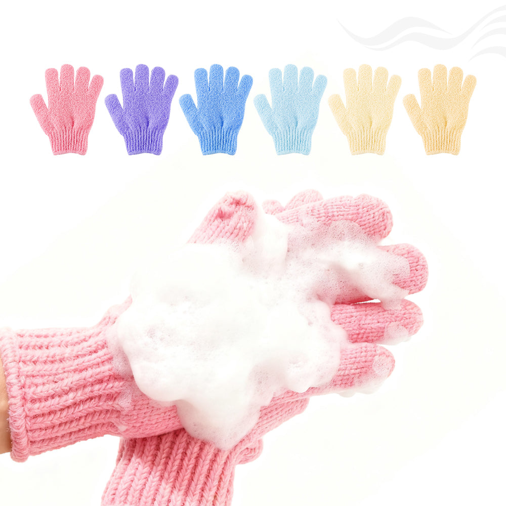 Exfoliating Dual Texture Bath Gloves | Elitegate