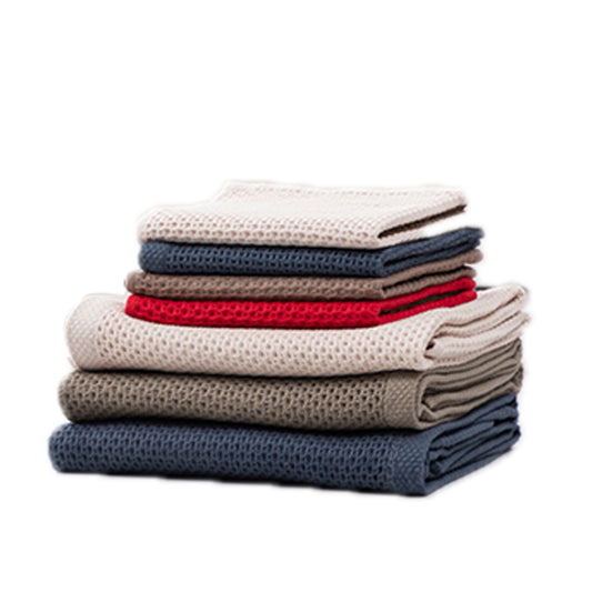 100% Cotton Waffle Weave Kitchen Dish Towels (Pack of 4)